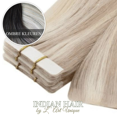 Indian Hair ~ Tape-In Extensions * Ombre Colour