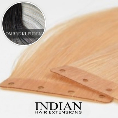 Indian Hair ~ Holed-Tape Extensions * Ombre Colour
