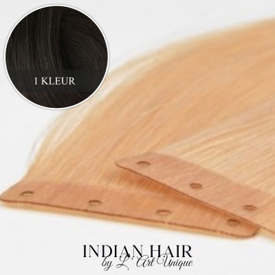Indian Hair ~ Holed-Tape Extensions * 1 kleur
