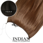 Indian Hair ~ Flip-In Extensions * 1 kleur