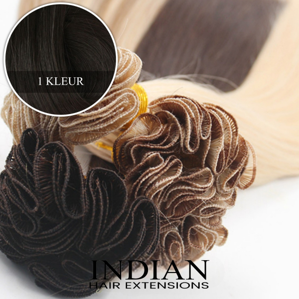 Indian Hair ~ Handtied Weft * 1 kleur