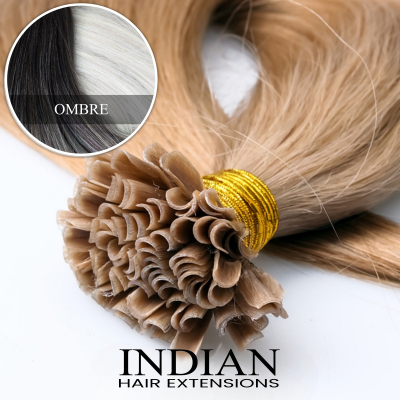 Indian Hair ~ Keratine Extensions * Ombre 