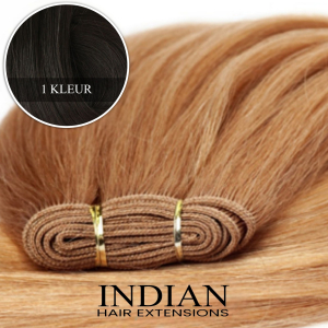 Indian Hair ~ Machine Weft * 1 kleur