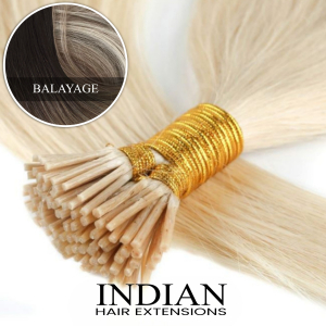 Indian Hair ~ Microring Extensions * Balayage