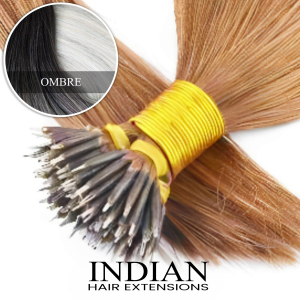 Indian Hair ~ Nanoring Extensions * Ombre 