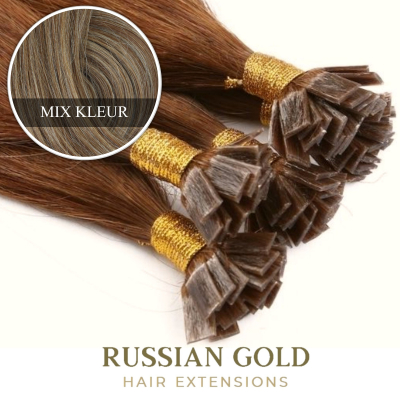 Russian Gold Elite ~ Keratine Flat-Tip * Mix