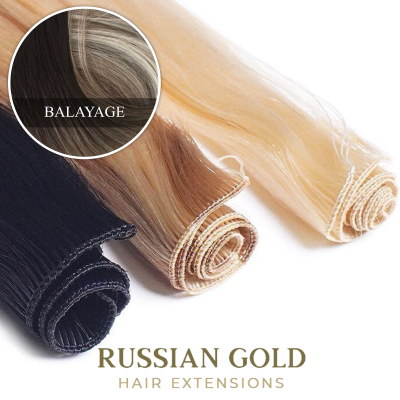 Russian Gold Elite ~ Handtied Weft * Balayage