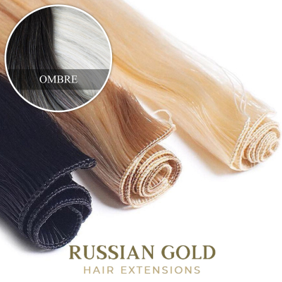 Russian Gold Elite ~ Handtied Weft * Ombre