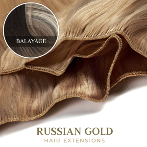 Russian Gold Elite ~ Machine Weft * Balayage