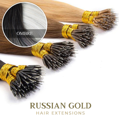 Russian Gold Elite ~ Nanoring Extensions * Ombre 