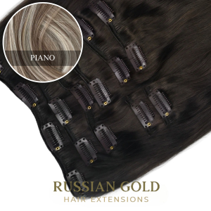 Russian Gold ~ Clip-In Extensions * Piano 
