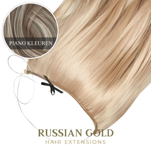 Russian Gold ~ Flip-In Extensions * Piano Colour