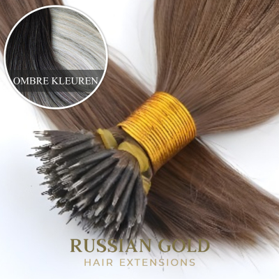 Russian Gold ~ Nanoring Extensions * Ombre Colour