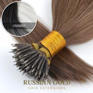 Russian Gold ~ Nanoring Extensions * Ombre 