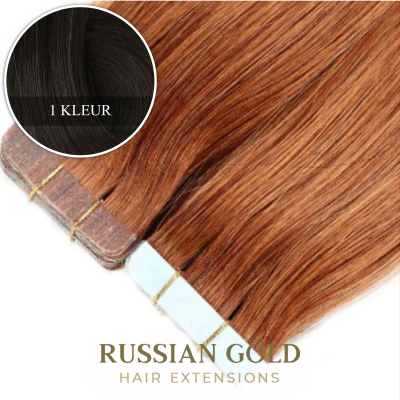 Russian Gold ~ Tape-In Extensions * 1 kleur