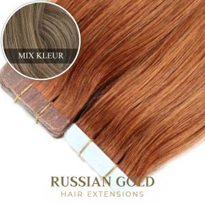 Russian Gold ~ Tape-In Extensions * Mix