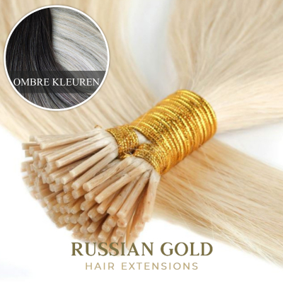Russian Gold ~ Microring Extensions * Ombre Colour