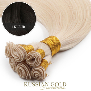 Russian Gold ~ Handtied Weft * 1 kleur Russian Gold ~ Handtied Weft * 1 kleur