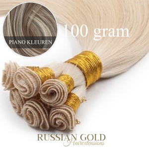 Russian Gold ~ Handtied Weft (100 gram) * Piano Colour