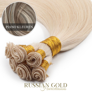 Russian Gold ~ Handtied Weft * Piano Colour Russian Gold ~ Handtied Weft * Piano Colour