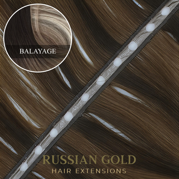 Russian Gold Elite ~ Butterfly Genius Weft * Balayage