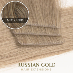 Russian Gold Elite ~ Invisible Tape Extensions * Mix