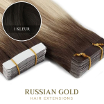 Russian Gold Elite ~ Tape-In Extensions * 1 kleur