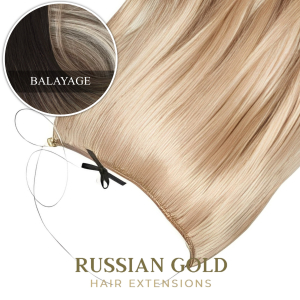 Russian Gold ~ Flip-In Extensions * Balayage Russian Gold ~ Flip-In Extensions * Balayage
