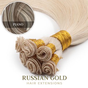 Russian Gold ~ Handtied Weft * Piano Russian Gold ~ Handtied Weft * Piano