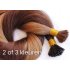 Indian Hair ~ Nanoring Extensions * 1 kleur